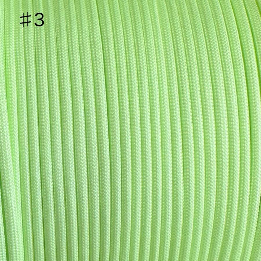 1m  7芯 グロー 蓄光 パラコード 紐 ♯1〜7 |  | 15