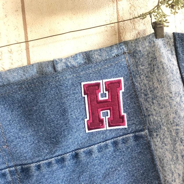 レッド アルファベット ワッペン 1枚 |  | 32