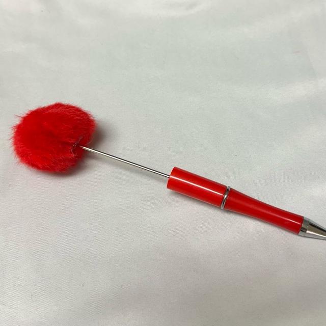 1本 カスタム オリジナル 作成用 ボールペン ポンポンファー : Guild