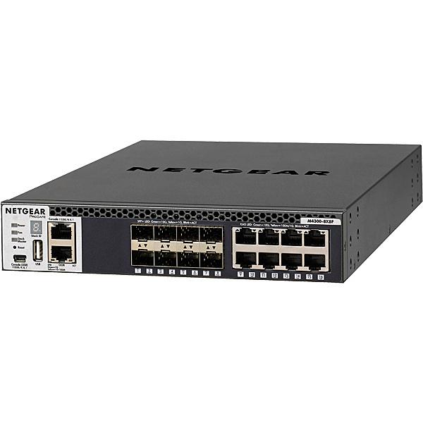 NETGEAR XSM4316S-100AJS M4300-8X8F 10GBASE-T 8ポート + 10G SFP+ 8スロット Layer3マネージスイッチ（スタッカブル） … | 