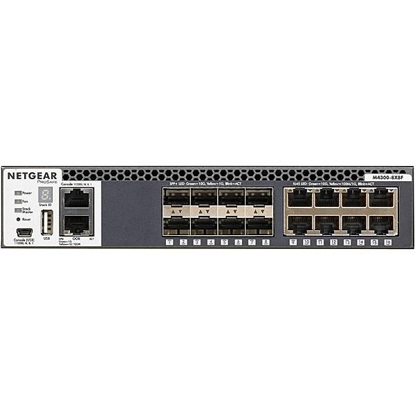 NETGEAR XSM4316S-100AJS M4300-8X8F 10GBASE-T 8ポート + 10G SFP+ 8スロット Layer3マネージスイッチ（スタッカブル） … |  | 02