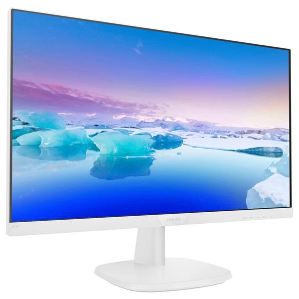 PHILIPS 273V7QJAW/11 液晶ディスプレイ 27型/ 1920×1080/ DisplayPort、HDMI、D-Sub/ ホワイト/ スピーカ…｜podpark｜02