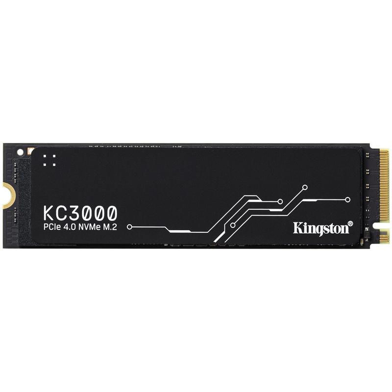 キングストン SKC3000D/2048G KC3000 PCIe 4.0 NVMe M.2 SSD 2048GB 3D TLC NAND 最大読取7000MB/ 秒、最大書込7000MB/ 秒｜podpark