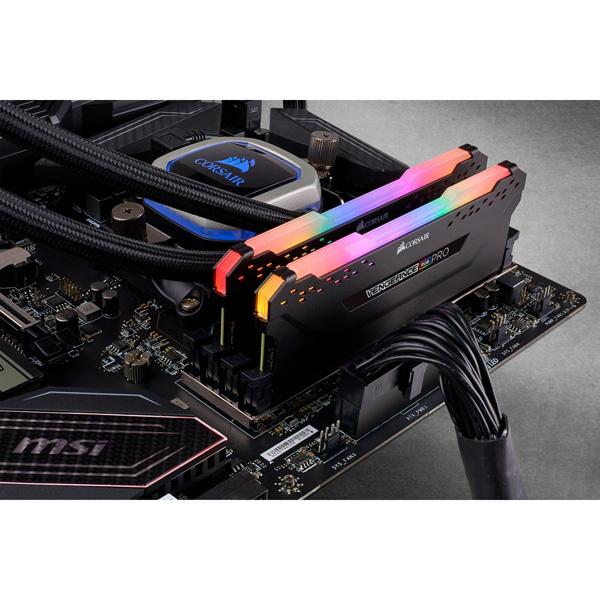 アウトレット最安 コルセア(メモリ) CMW16GX4M2D3600C18 DDR4 3600MHz 8GBx2 288pin DIMM Unbuffered 18-22-22-42 Vengeance RGB PRO