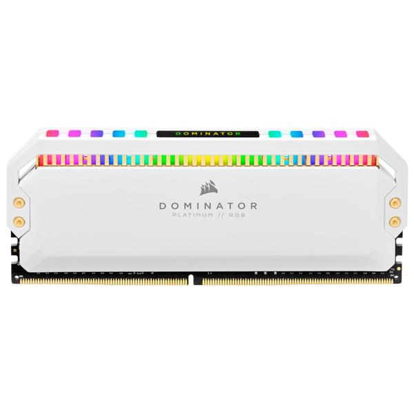 公式売上 コルセア(メモリ) CMT16GX4M2C3600C18W DDR4 3600MHz 8GBx2 DIMM 18-19-19-39 DOMINATOR PLATINUM RGB White Heatspreader RGB LED