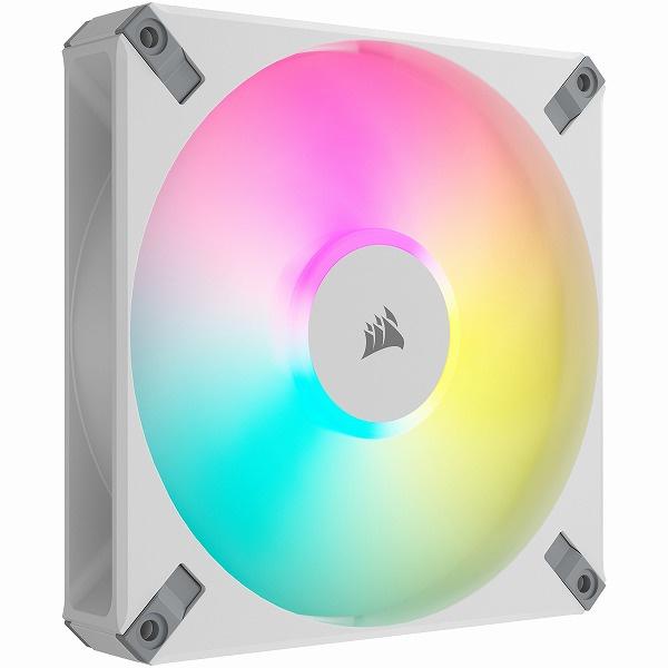 コルセア(メモリ) CO-9050160-WW ケースファン AF140 RGB ELITE WHITE Dual Pack with Lighting Node CORE XT