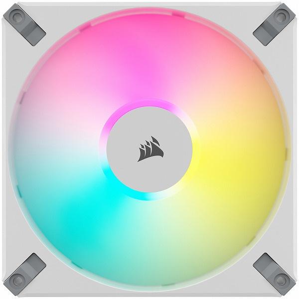 コルセア(メモリ) CO-9050160-WW ケースファン AF140 RGB ELITE WHITE Dual Pack with Lighting Node CORE XT