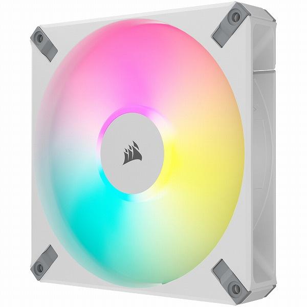 コルセア(メモリ) CO-9050160-WW ケースファン AF140 RGB ELITE WHITE Dual Pack with Lighting Node CORE XT