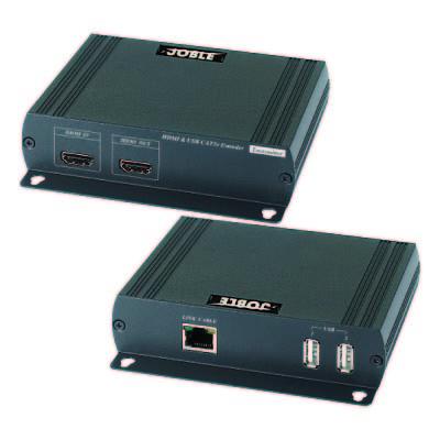 ジョブル HKM01E HDMI・USB CAT5e伝送器
