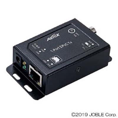 ジョブル XE10-110-TX PoE Plus対応IP長距離同軸伝送 送信器 屋内用