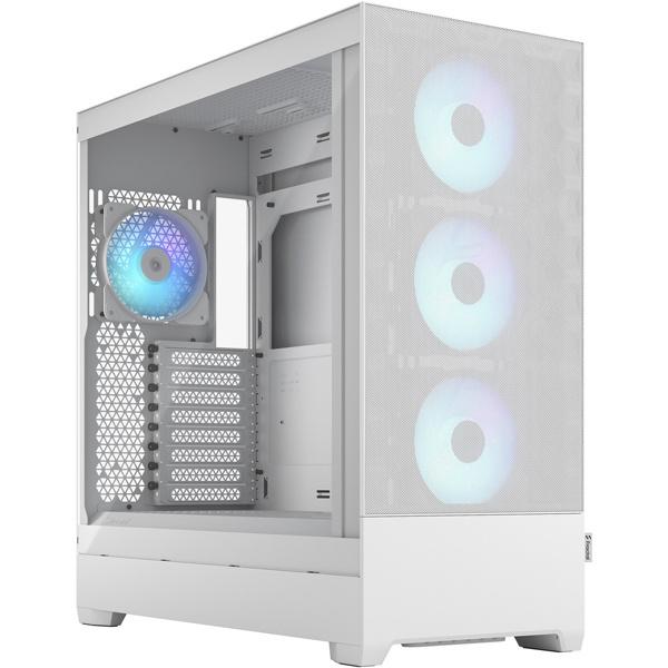 Fractal Design FD-C-POR1X-01 ミドルタワー型PCケース Pop XL Air RGB White TG Clear Tint