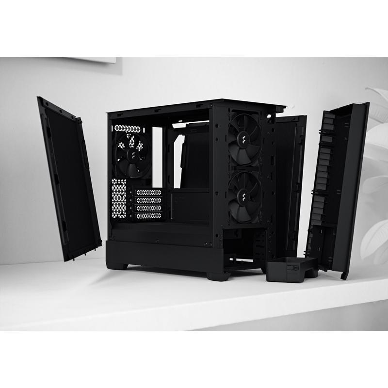 Fractal Design FD-C-POS1M-01 ミドルタワー型PCケース Pop Mini Silent Black Solid_15