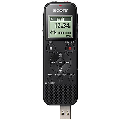SONY(VAIO) ICD-PX470F/B ステレオICレコーダー 4GB ブラック｜podpark｜04