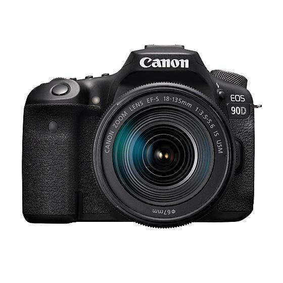 Canon 3616C015 デジタル一眼レフカメラ EOS 90D(W)・EF-S18-135 IS USM レンズキット