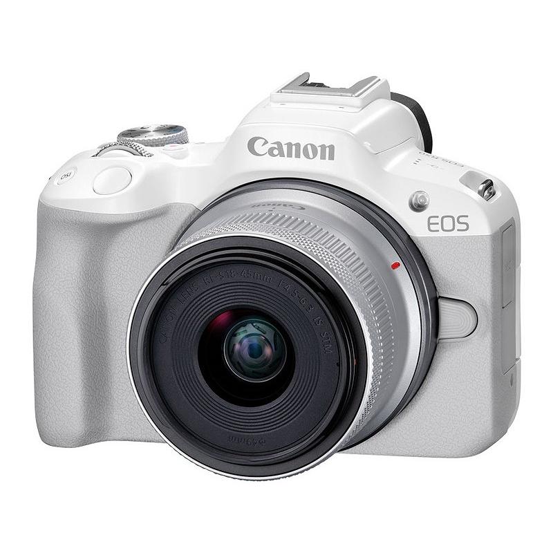 Canon 5812C011 ミラーレスカメラ EOS R50・RF-S18-45 IS STMレンズ