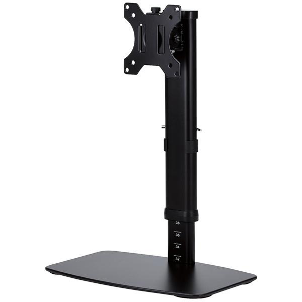 ELECOM DPA-VL01BK ディスプレイスタンド/ 昇降タイプ/ 10段階/ ブラック
