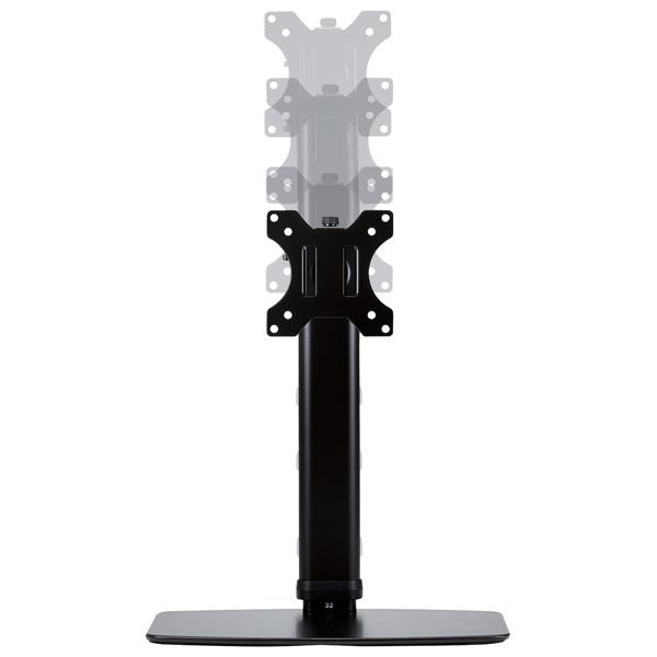ELECOM DPA-VL01BK ディスプレイスタンド/ 昇降タイプ/ 10段階/ ブラック