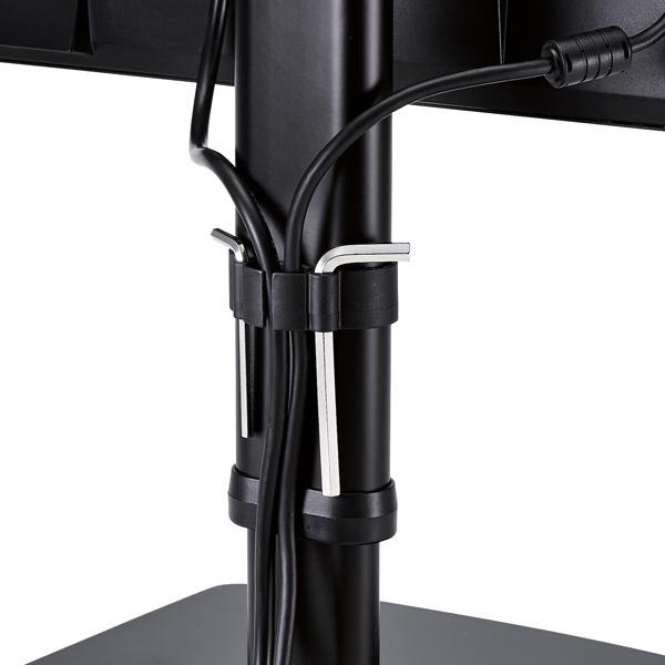 ELECOM DPA-VL01BK ディスプレイスタンド/ 昇降タイプ/ 10段階/ ブラック