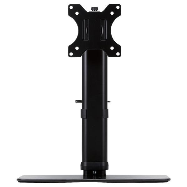 ELECOM DPA-VL01BK ディスプレイスタンド/ 昇降タイプ/ 10段階/ ブラック