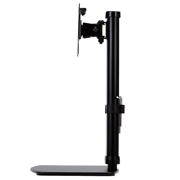 ELECOM DPA-VL01BK ディスプレイスタンド/ 昇降タイプ/ 10段階/ ブラック