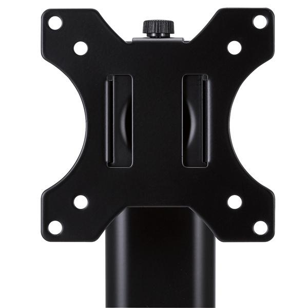 ELECOM DPA-VL01BK ディスプレイスタンド/ 昇降タイプ/ 10段階/ ブラック