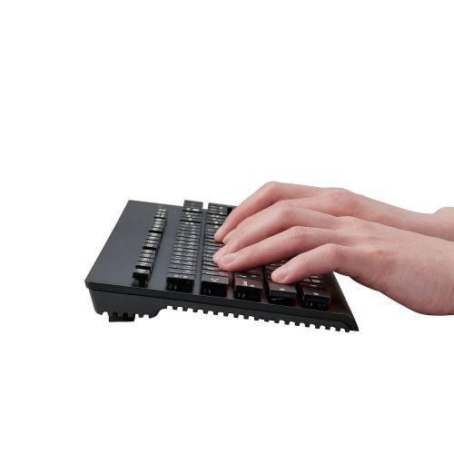 ELECOM TK-WS02DMKBK キーボード/ 無線(2.4GHz)/ ワイヤレス/ メンブレン式/ フルサイズ/ 洗える/ 抗菌/ ブラック_3