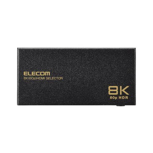 ELECOM DH-SW8KP21BK HDMI切替器/ 8K対応/ 2ポート/ 2入力1出力/ ブラック｜podpark｜06