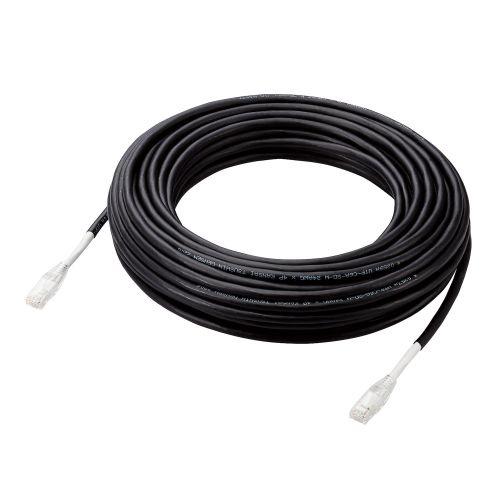ELECOM LD-GPAOS/BK20 LANケーブル/ CAT6A/ 屋外対応/ 20.0m/ ブラック_1