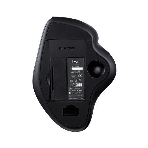 M-IT10DRBK トラックボールマウス/ IST/ 36mmボール/ 親指/ 人工ルビー支持/ 無線2.4GHz/ 5ボタン/ 【連射】 ブラック