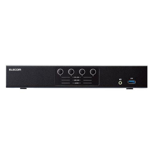 ELECOM KVM-NHUS4 パソコン切替器(KVM)/ HDMI/ 4ポートの画像