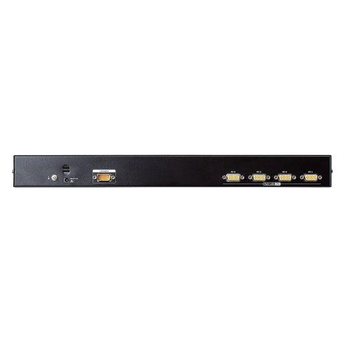 ELECOM KVM-RVUSN4 パソコン切替器(KVM)/ VGA(D-sub15pin)/ 4ポート/ ラック式の画像