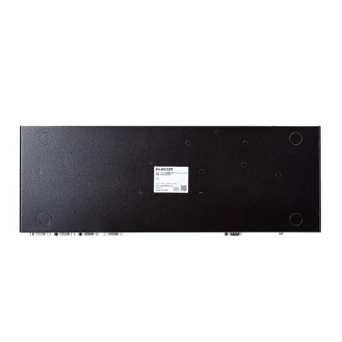 ELECOM KVM-RVUSN4 パソコン切替器(KVM)/ VGA(D-sub15pin)/ 4ポート/ ラック式の画像