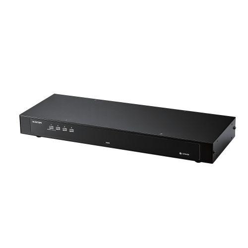 ELECOM KVM-RVUSN4 パソコン切替器(KVM)/ VGA(D-sub15pin)/ 4ポート/ ラック式の画像
