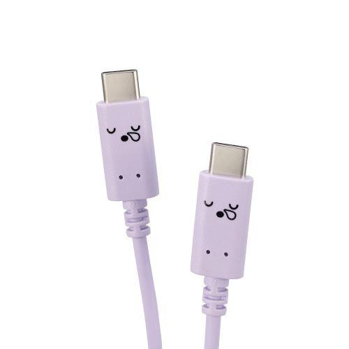 ELECOM MPA-CCF10PUF USB Type-C to USB Type-Cケーブル/ USB Power Delivery対応/ 顔つきタイプ/ 1.0m/ スリーピ…｜podpark｜04