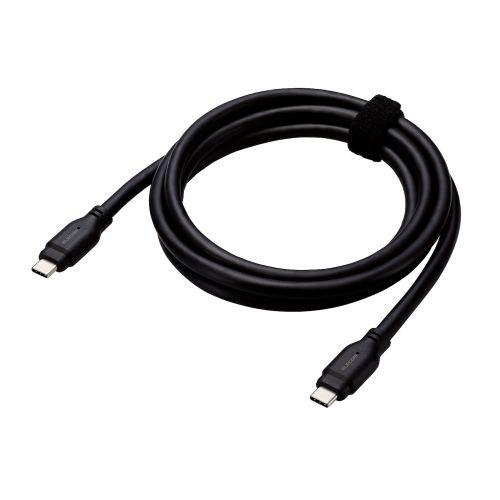 ELECOM MPA-CC1G15BK USB Type-C to USB Type-Cケーブル/ USB10Gbps/ 100W対応/ スタンダード/ 1.5m/ ブラック｜podpark｜02