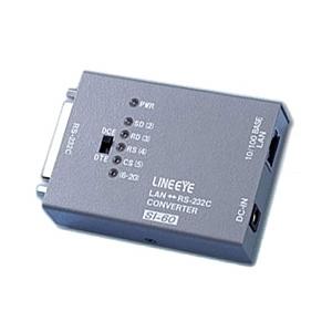 ラインアイ SI-60-E インターフェースコンバータ LAN<=>RS-232C ワイド入力ACタイプ