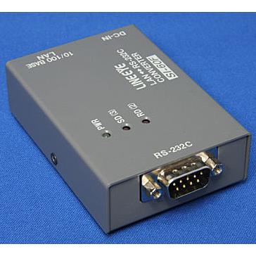 【新品】小型インターフェースコンバータ LAN=RS-232C(SI-60F) ラインアイ SI-60F-L 小型インタフェースコンバータ（LAN対応・LAN