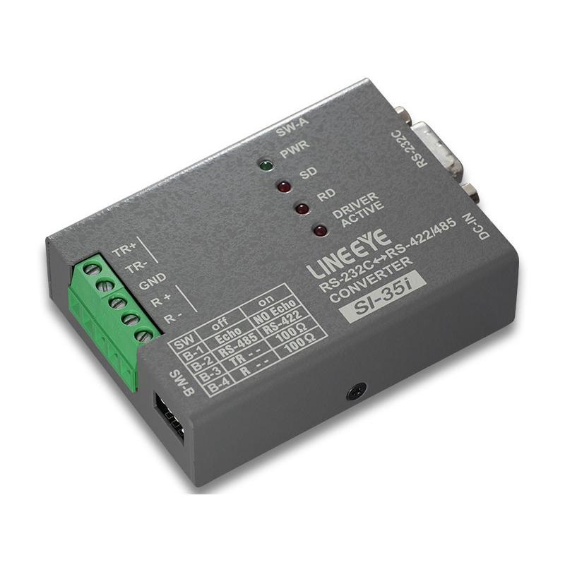 ラインアイ SI-35i 界面変換器 RS-232C\u003c=\u003eRS-422/ 485 不成立手あい パソコン周辺機器-スマホ、タブレット、パソコン