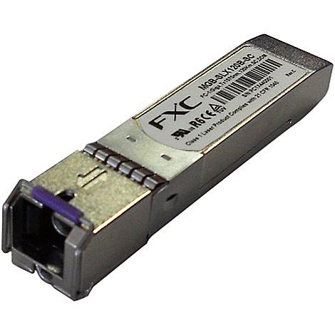 FXC MGB-SLX120B-SC-ASB5 1000BASE-LX SMF SC 1芯(120km/ TX1570nm) SFP モジュール + 同製品SB5バンドル_1