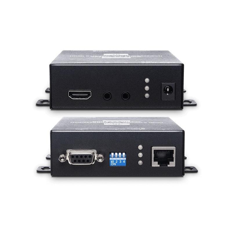 ラウンド HE02EXP HDMIエクステンダー（HDBaseT、送受信機セットモデル