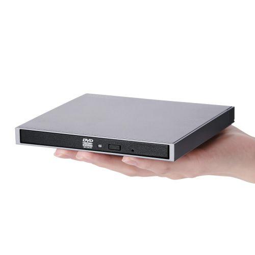 Logitec LDR-PWA8CU3MGY ポータブルDVDドライブ/ USB Type-C/ Mac向け/ グレー_6