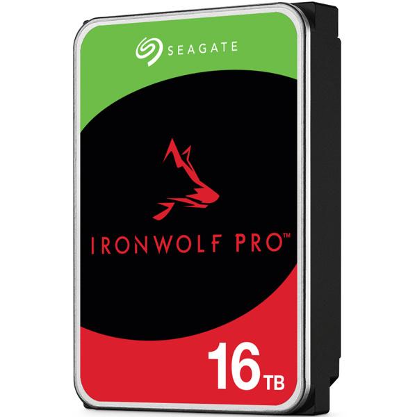 Seagate IronWolf Pro 3.5 (データ復旧3年付) 16TB HDD（CMR）メーカー5年保証 24時間稼働 PC、NAS用 RVセンサー付…の画像