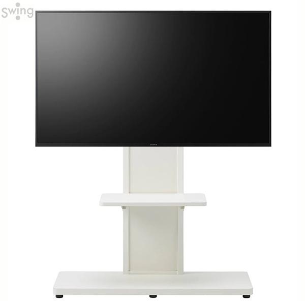 朝日木材加工 AS-WA800-WH ホームシアターTVスタンド 55V用 ホワイト色
