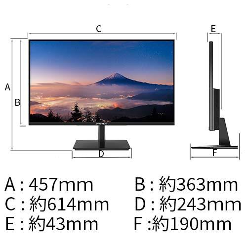 正規品 【在庫目安：あり】 JAPANNEXT JN-IPS2706UHDR 液晶ディスプレイ 27型/ 3840×2160/ HDMI×3、DP×1/ ブラック/ ス… 【3247685107】(18823円)