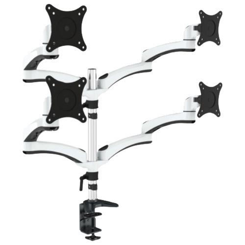 JAPANNEXT JN-ARM-FE148DV 液晶ディスプレイアーム クランプ対応 15-34インチ対応 耐荷重8kg 4画面5軸/ 2年保証
