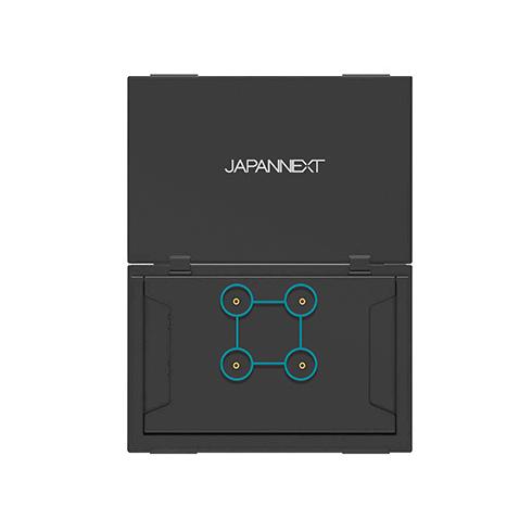 JAPANNEXT JN-DMD-IPS14WX 液晶ディスプレイ 14型/ 1920×1200/ miniHDMI×2、USB-C×3/ ブラック/ スピーカー有/ 2年保証_4