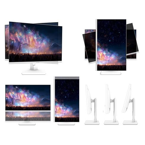 JAPANNEXT JN-IPS27U2-HSPC6-W 液晶ディスプレイ 27型/ 3840×2160/ HDMI×1、DP×1、USB-C×1/ ホワイト/ スピーカー有/ 2…_2