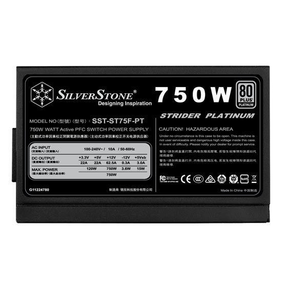 SilverStone SST-ST75F-PT-REV ATX電源 750Wの画像