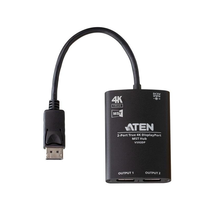 ATEN VS92DP 2ポート DisplayPort分配器（4K60p、MST対応）_1