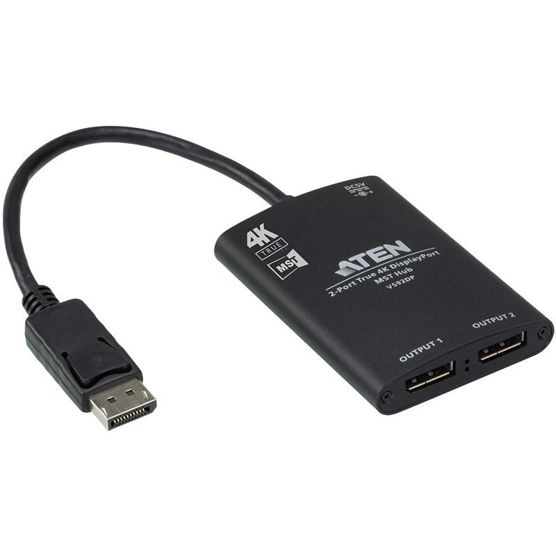 ATEN VS92DP 2ポート DisplayPort分配器（4K60p、MST対応）_2